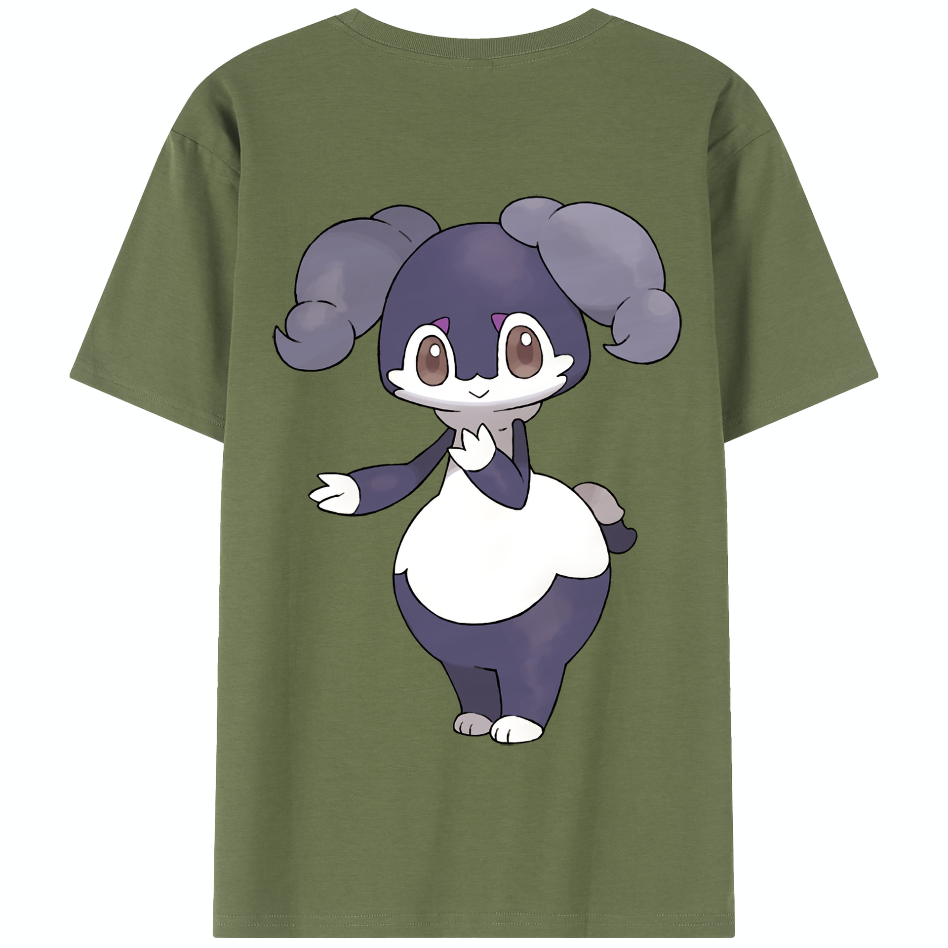 （画像用） ポケットモンスター Pokémon 綿100％半袖Tシャツ（背面プリント）
